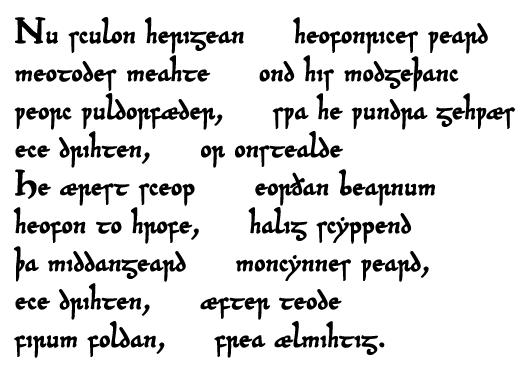Caedmon's Hymn